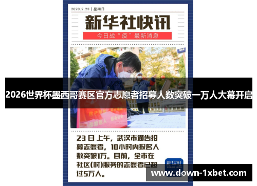 2026世界杯墨西哥赛区官方志愿者招募人数突破一万人大幕开启 2026世界杯墨西哥赛区官方志愿者招募人数突破一万人大幕开启