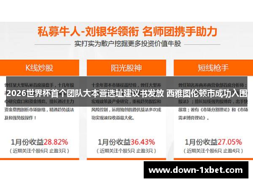 2026世界杯首个团队大本营选址建议书发放 西雅图伦顿市成功入围 2026世界杯首个团队大本营选址建议书发放 西雅图伦顿市成功入围